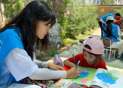 YU students carry out “Global Social Contribution Activities” during vacation