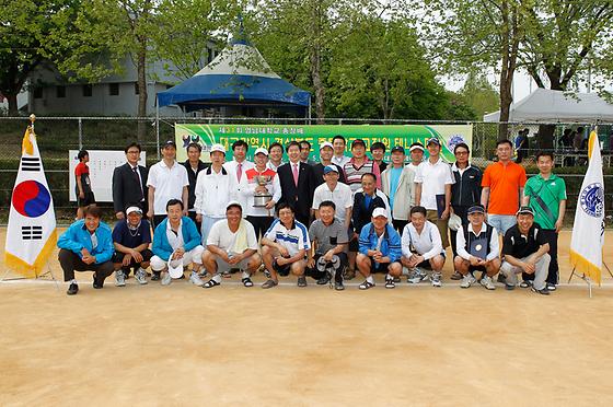 제31회 영남대 총장배 대구.경북 중등교직원 테니스대회 시상(2010-5-9) 